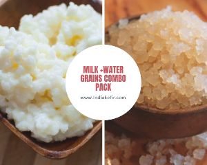 Milk Grains & Water Kefir Grains Combo Pack