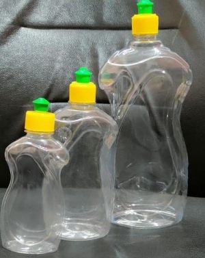 Transparent PET Dish Wash Bottle
