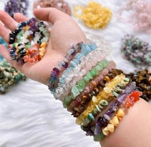 High quality natural Chips bracelet- normal size and free size