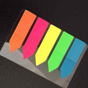 Clear Note Arrow Flags