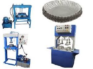 Semi Automatic Hydraulic Paper Plate Making Machine