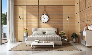 Wooden Bedroom Wall Panel