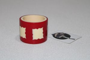 Stylish Red Resin Napkin Ring Red Serviette Ring From Tradnary