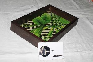 Printed Wooden Tray Wooden Food Serving Trays From Tradnary