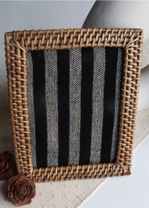 Natural Rattan Photo Frame Stylish Photo Frame From Tradnary