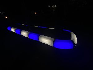 Plastic Led Curb Stone