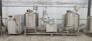 EVT-M-100LPH Stainless Steel Ice Cream Plant