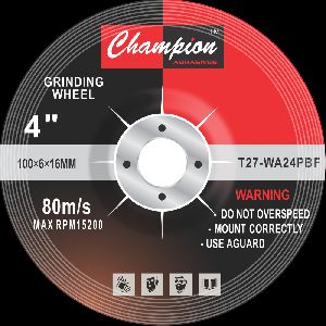 4X6 Brown Grinding Wheel