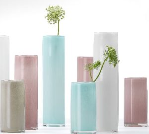 Cylinder Glass Flower Vase