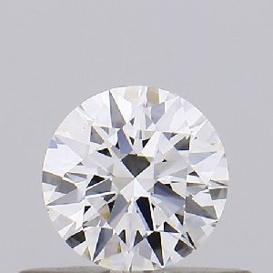 Round Shaped 0.39ct Diamond F VVS1 IGI Certified Lab Grown CVD Diamond