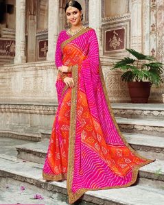 Bandhej Sarees