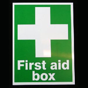 First Aid Sign Board