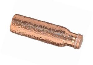 Hammered Pure Copper Bottle