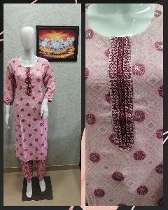 kurti pant set..