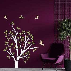 Tree and Birds Design