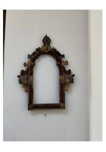 Brass Antique Finish Prabhawal Frame
