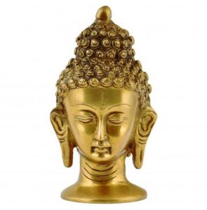 Brass Buddha Head