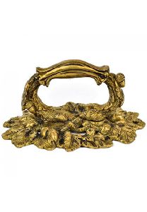 Brass Flower Door Handle