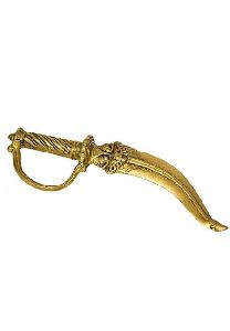 Brass Knife Showpiece