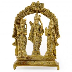 Brass Ram Darbar Statue