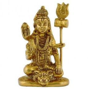 Brass Shiva Idol