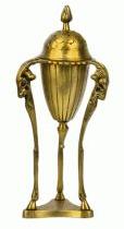 brass sports trophy