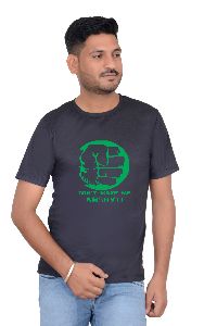 Black Hulk Printed T-Shirt