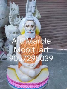 Marble Jhulelal Statue