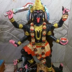 Marble Mahakali Statue