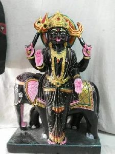 Marble Shani Maharaj Statue