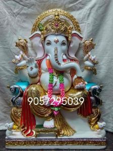 Vietnam Marble Ganesh Ji status