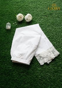BGB13WH White Lace Pants