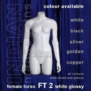 Female Torso FT 2 White Glossy