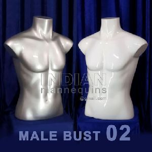 Male Bust Mannequins