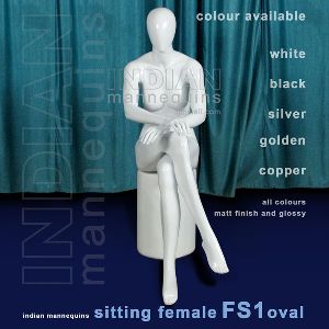Sitting Female Mannequins