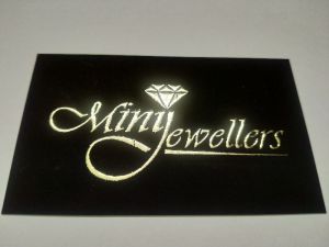 Gold Foil Printing visiting cards