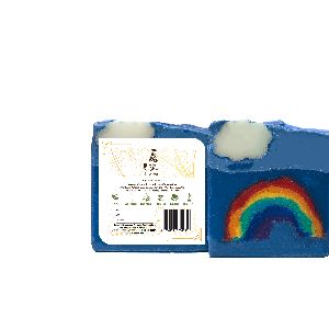 Rainbow Vibes design soap