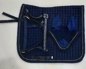 Horse English Saddle Pad with Set