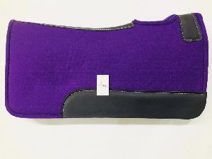 Horse Purple Wool Felt Saddle Pad