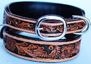 Leather Antique Caring Dog Collar