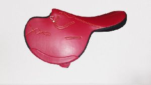 Leather Horse Synthetic Blue Racing & Polo Saddle