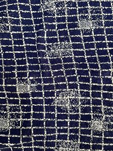spun polyster interlock jacquard knitted fabric