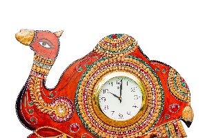 Paper Mache Camel watch for Tableware & Home Decor - Waqt