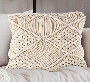 Macrame Cushion Cover