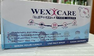 Wexcare Disposable Face Mask