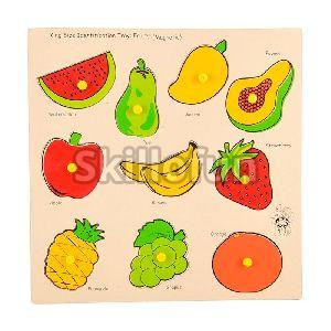 Magnetic King Size Identification Tray - Fruits