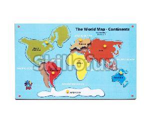 World Map Puzzle - Continents
