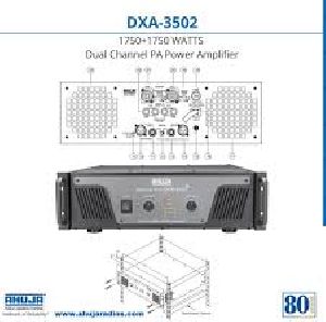 AHUJA DSX3502 pa amplifire