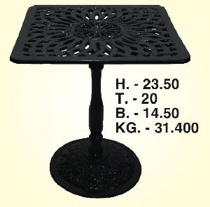 Cast Iron Rectangle Tables