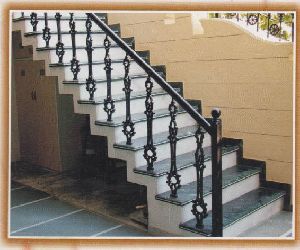 cast iron staircase railings